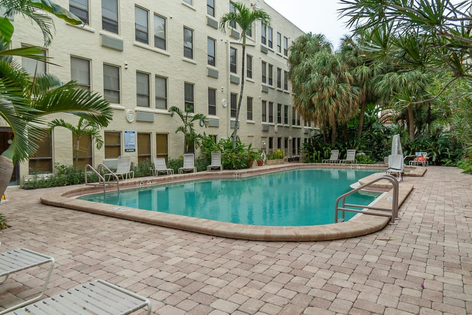 Heated Swimming pool for guests only