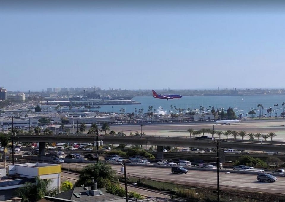 Watch planes take off and land