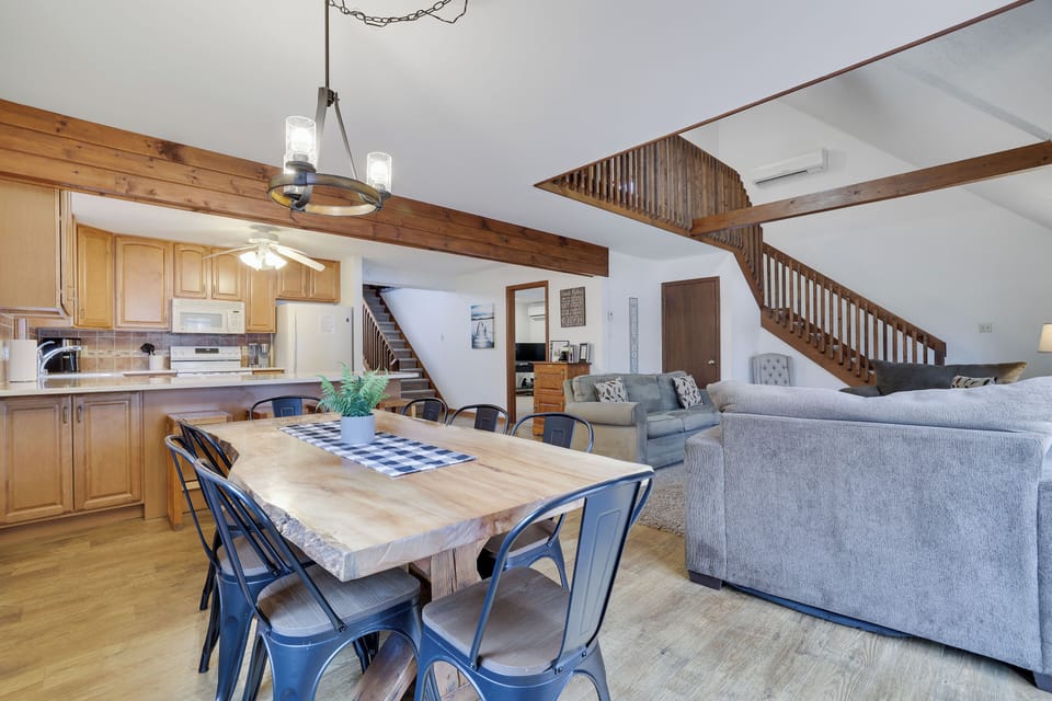 Kitchen and dining room