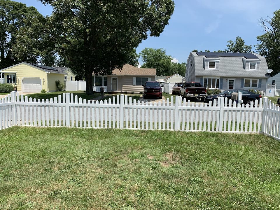 Front yard- fenced