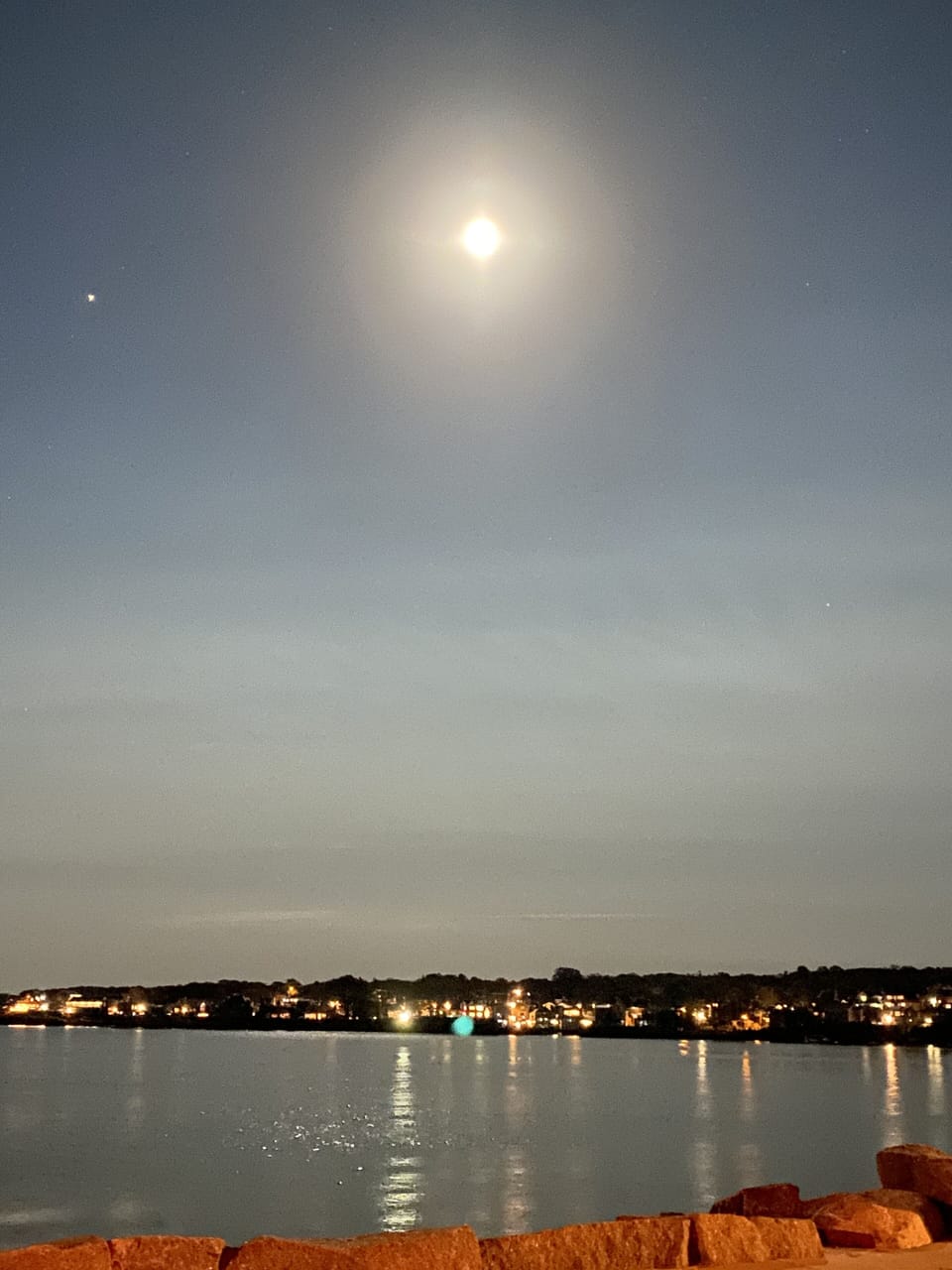 Full Moon at Back Beach