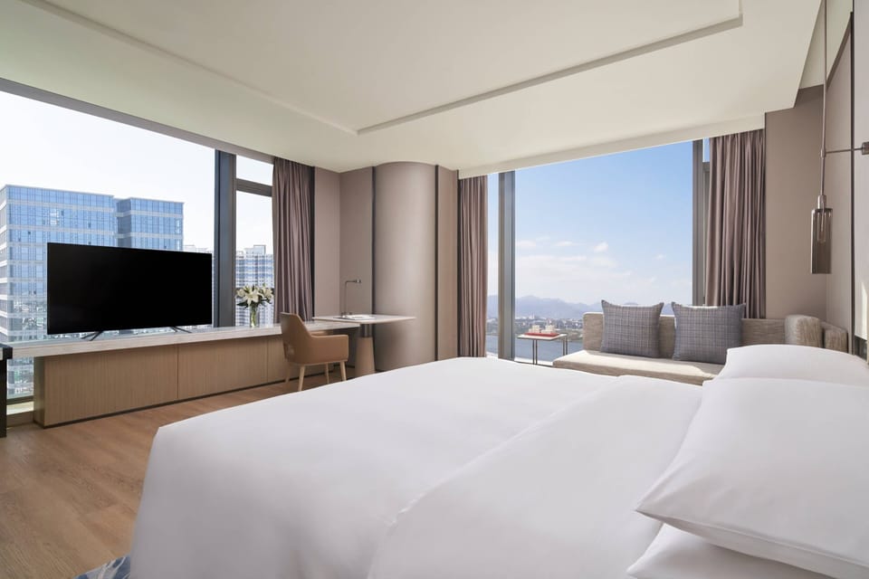 Minibar, in-room safe, desk, blackout drapes