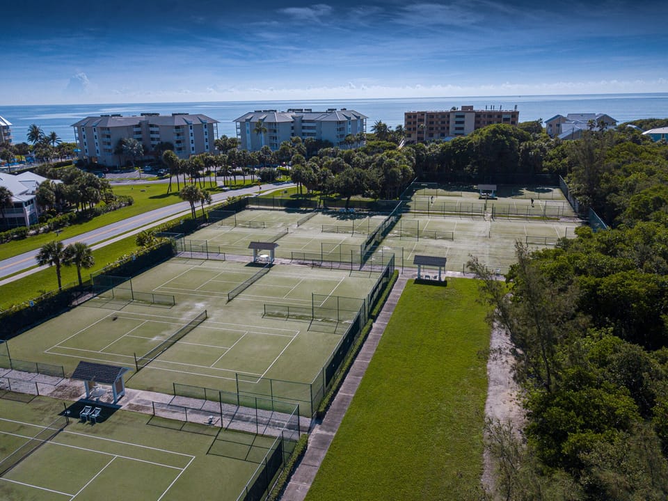Tennis is included  in the ocean club membership

