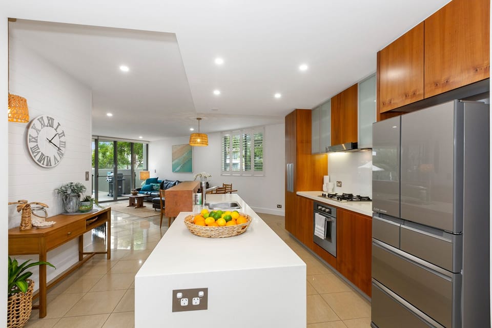 3 Bedroom Swim Up Apartment | Private kitchen | Coffee/tea maker, full-size fridge, microwave, oven