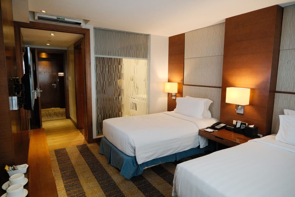 Superior Twin Room | Memory foam beds, minibar, in-room safe, individually decorated