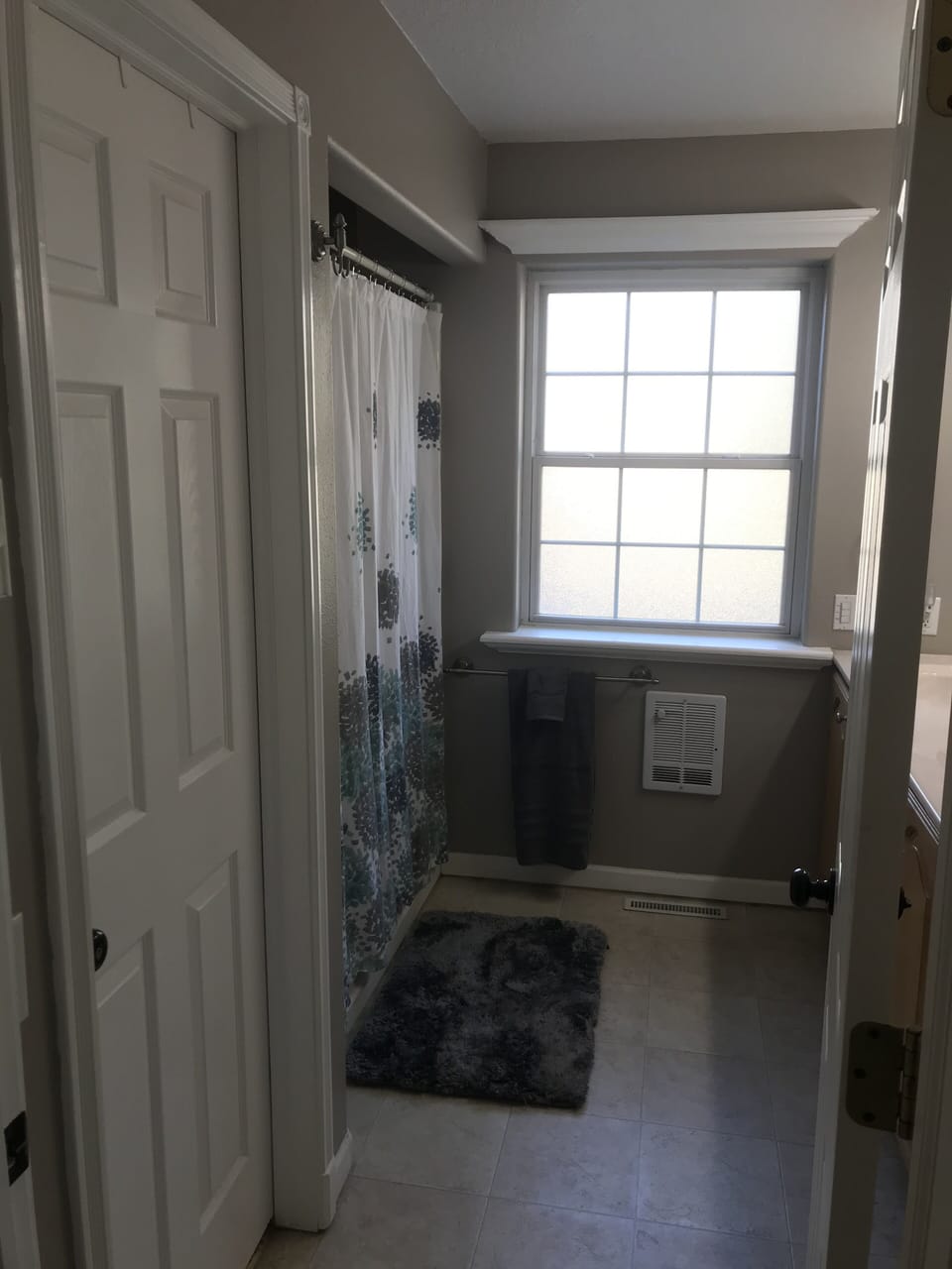 Main Floor Bathroom #1 with shower