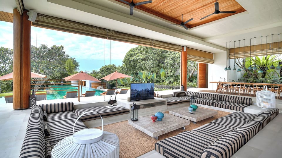 Villa, 5 Bedrooms | Living area | LED TV, DVD player