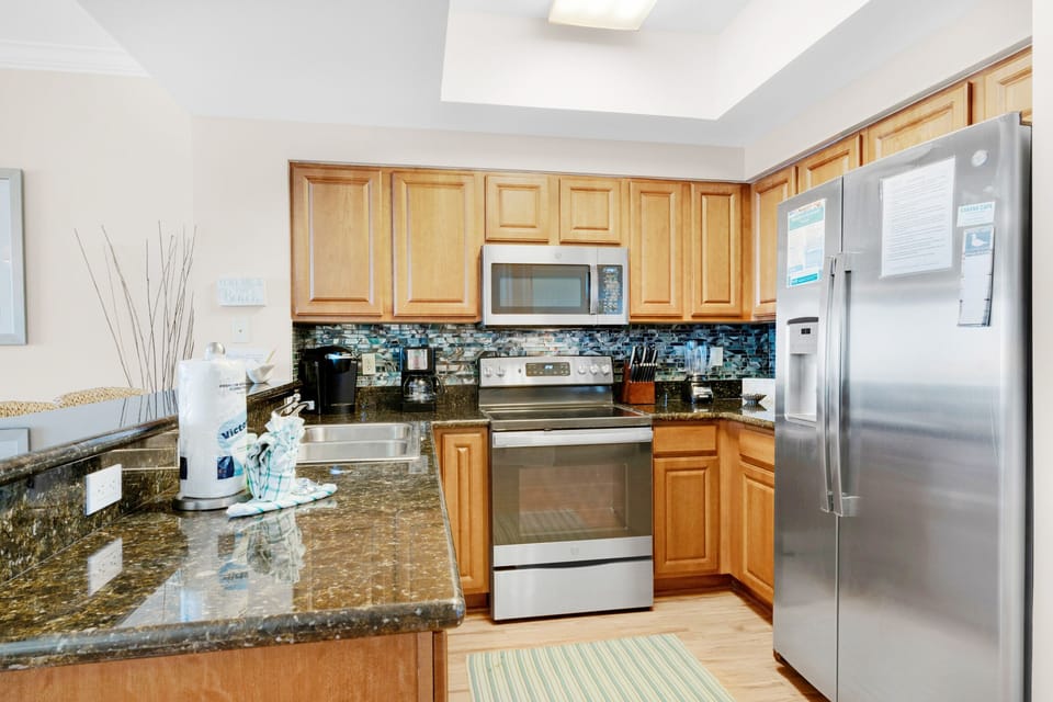 Fully equipped kitchen