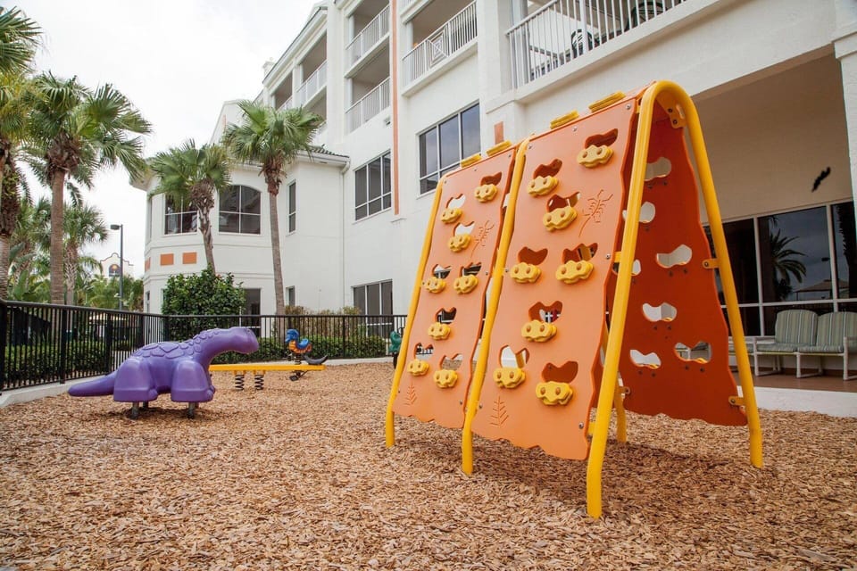 Kids Outdoor Playground Area.