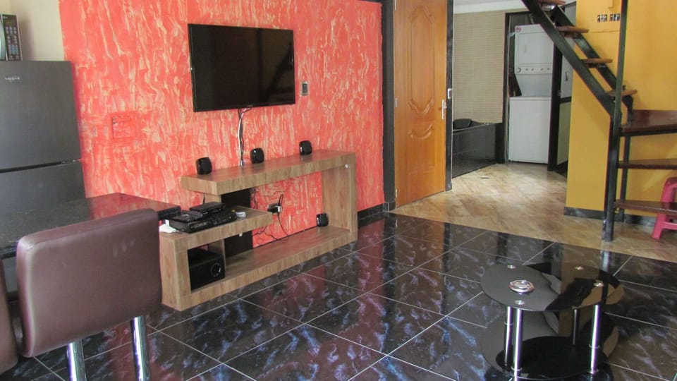 Living room 201 long view