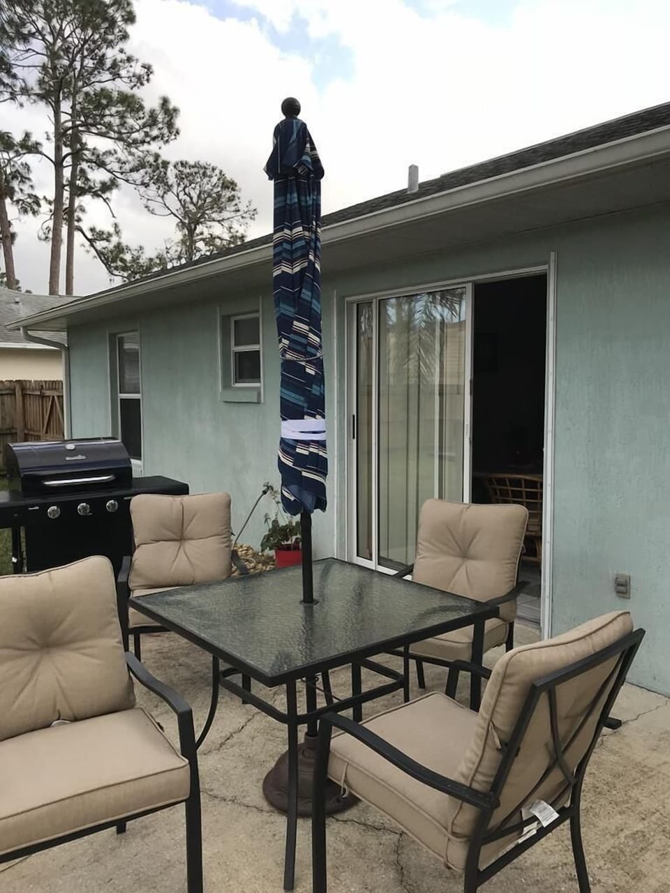 Rear Patio