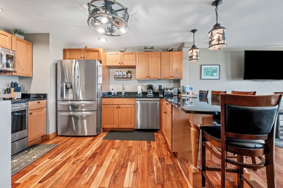 Fully equipped kitchen