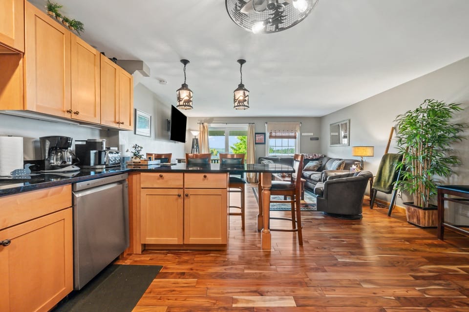 Fully equipped kitchen