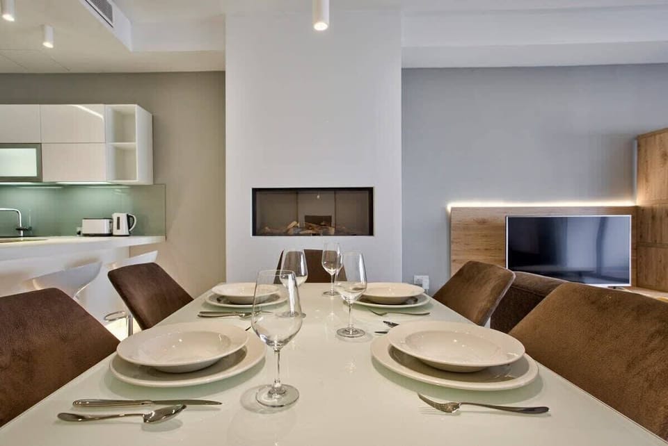 The dining room