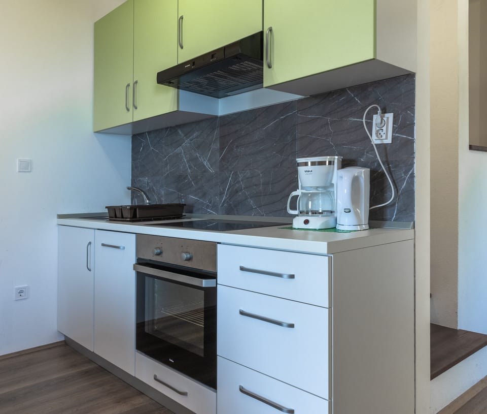Fully equipped kitchen on the first floor