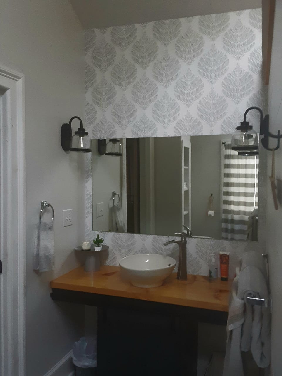 First floor Master bath vanity