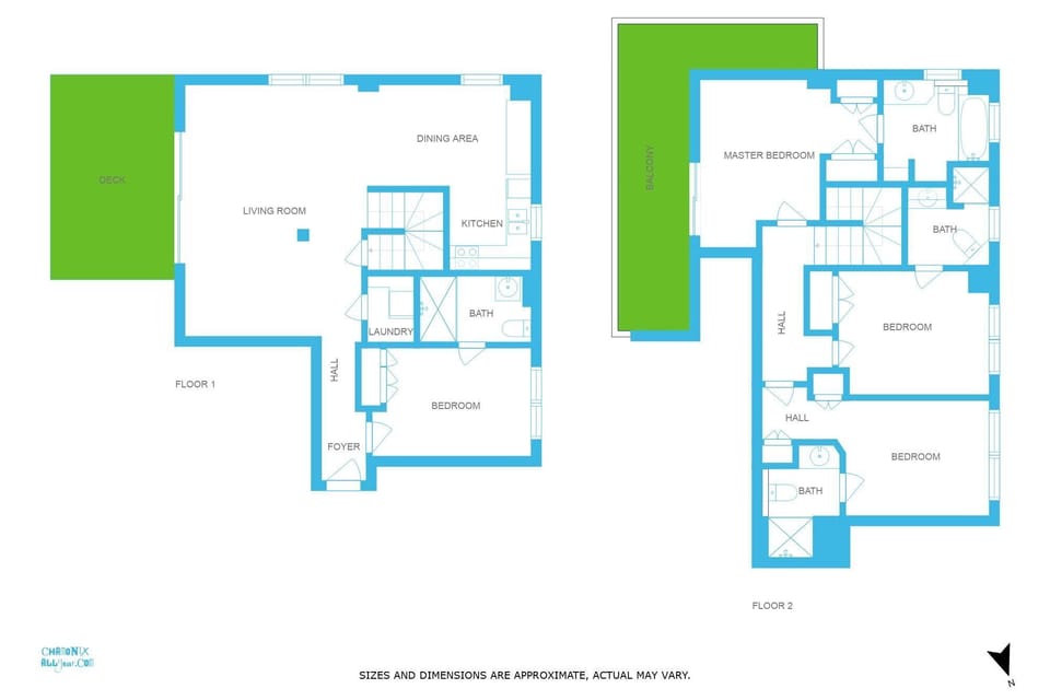 Chamois apartment floorplan