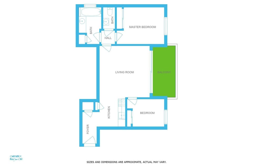 Paradis 8 floorplan