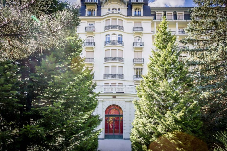Historic Le Majestic building - rear view