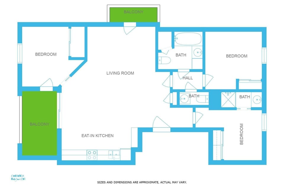 Le Paradis 27 Apartment floorplan