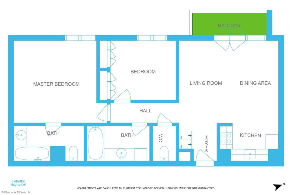 Balmat Apartment floorplan