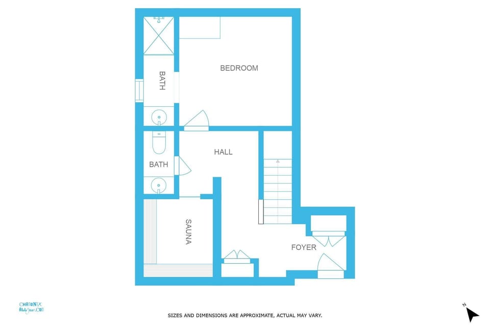 Ground floor plan - Kursaal apartment