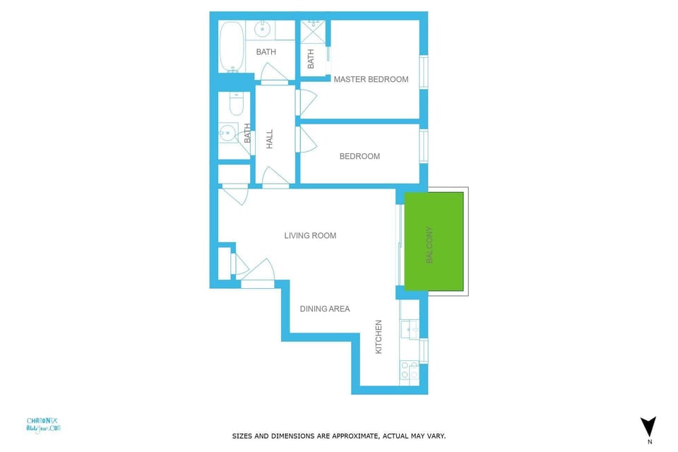 Le Paradis 15 Apartment floorplan