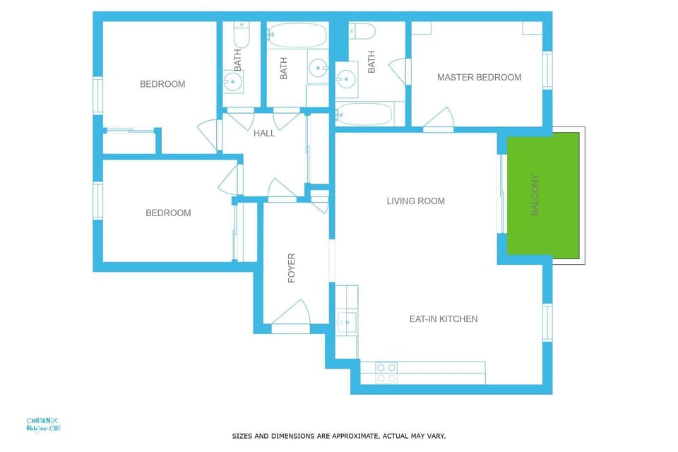 Le Paradis 28 Apartment floorplan
