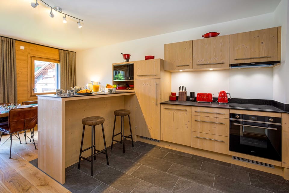 Fully equipped kitchen