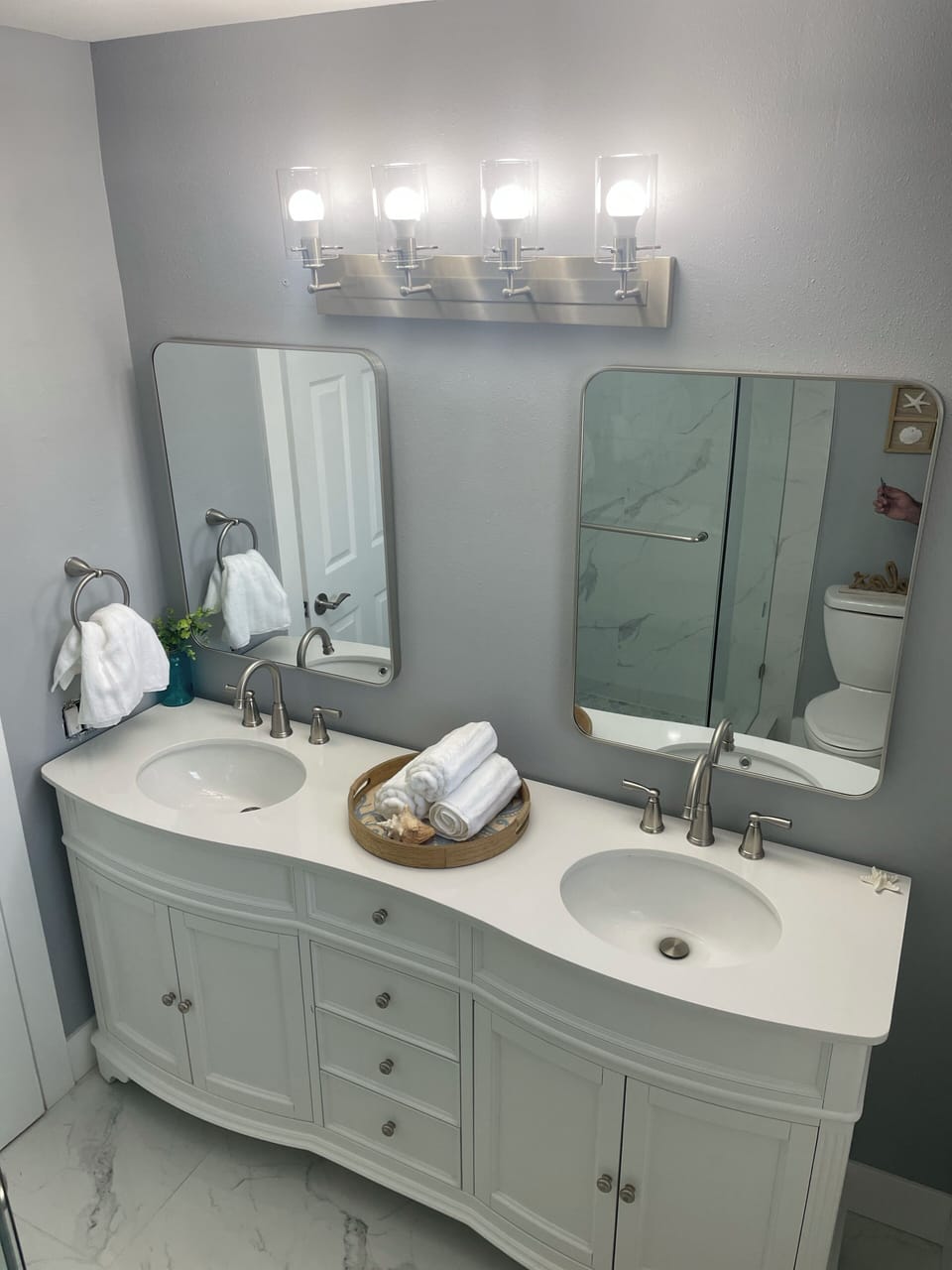 Master bathroom