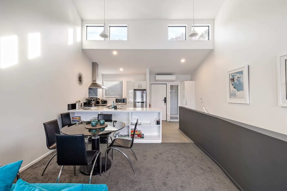 Dining and kitchen