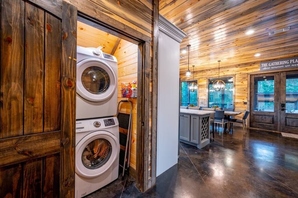 Full size washer and dryer