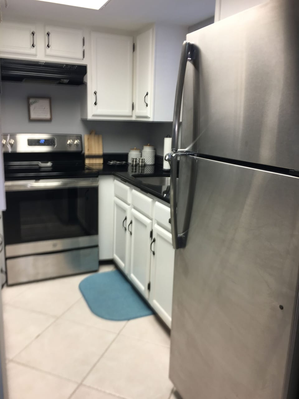 New Stainless steel appliances 