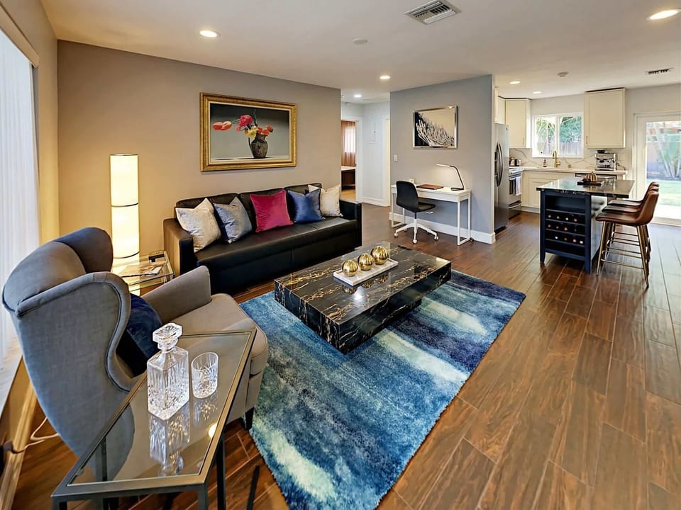 Step into a refined living space where sophisticated design, elegant finishes, and effortless comfort come together for an elevated stay.
