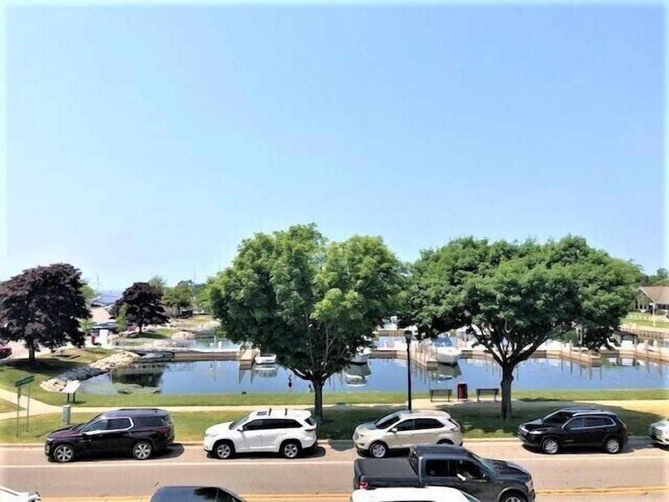View from South Balcony - View of the Marina and Lake Michigan Harbor from the south balcony