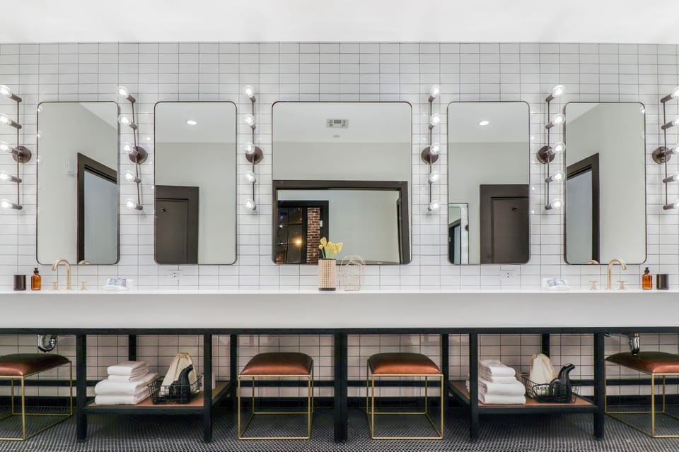 The Bach Suite | Bathroom | Shower, rainfall showerhead, free toiletries, hair dryer