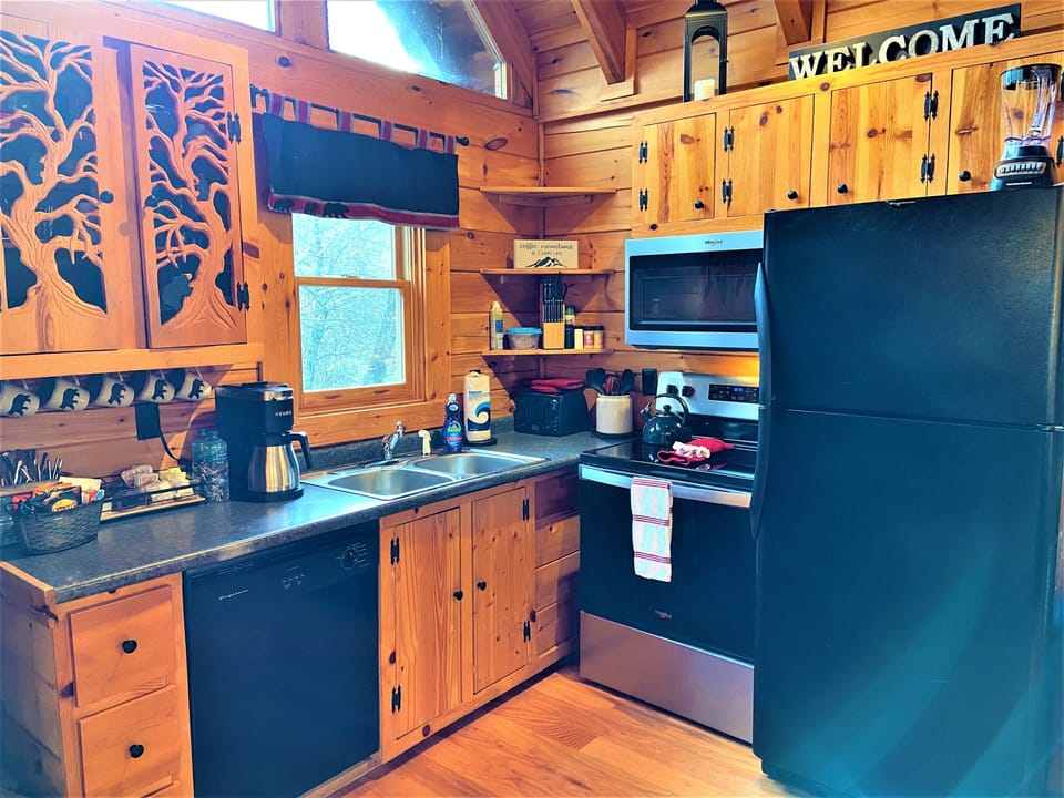 Fully equipped kitchen