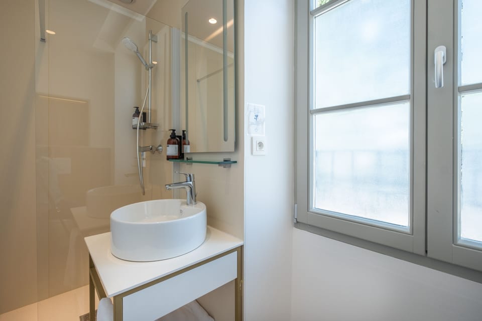 Executive Room | Bathroom | Shower, eco-friendly toiletries, hair dryer, towels