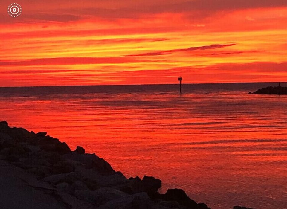 At the South Jetty, 11-2-2020.   I promise, UNEDITED!