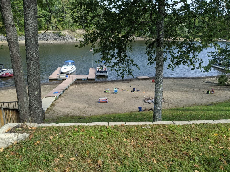 150Ft of private Beach!