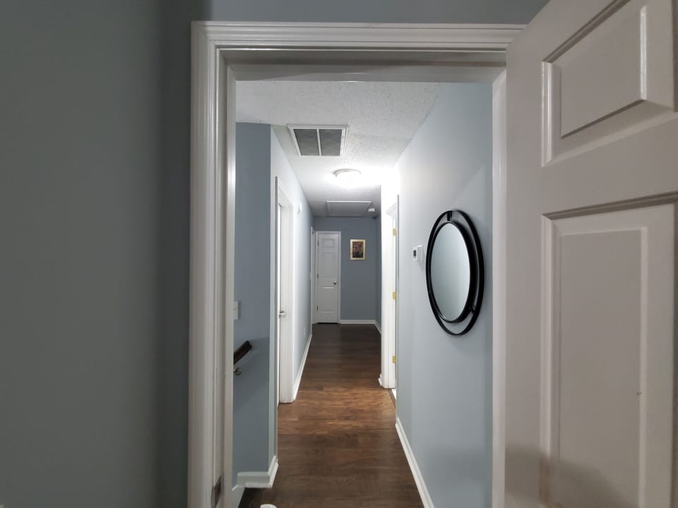 second floor hallway 