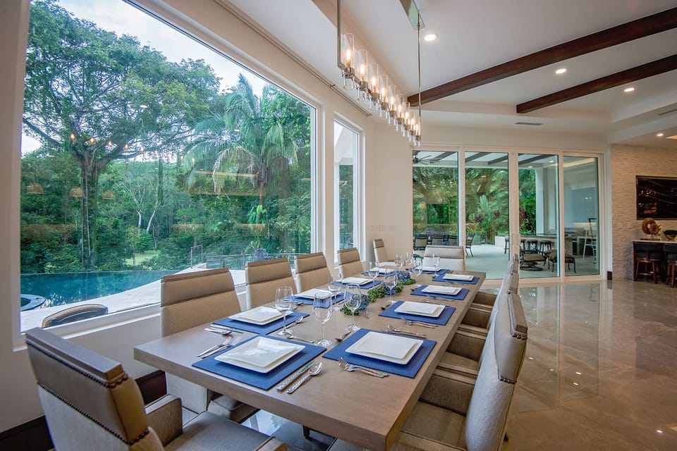 This extraordinary residence isn't just a home; it's an experience tailored for those who appreciate the finer things in life. Seats a dining for 10 people.