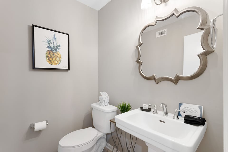 Half Bath off Living Room