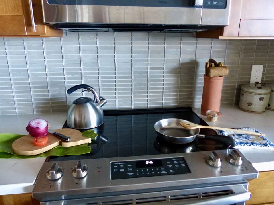 Well-equipped kitchen 