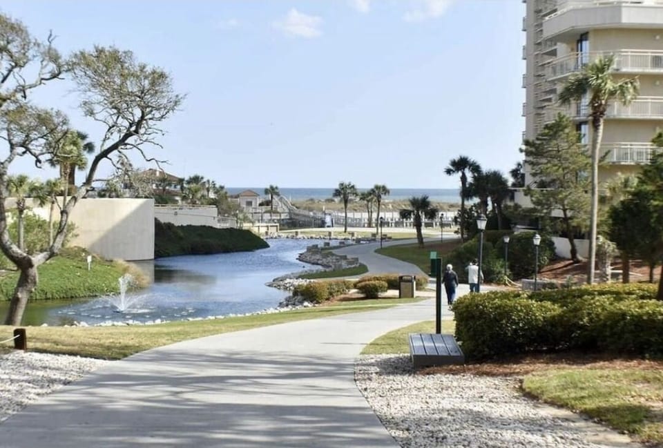 Walkway to beach