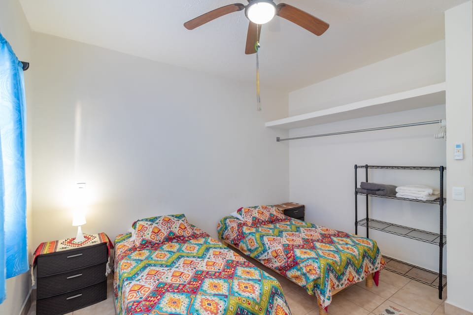 Two individual beds in 2nd bedroom can be converted to 1 king bed upon request.