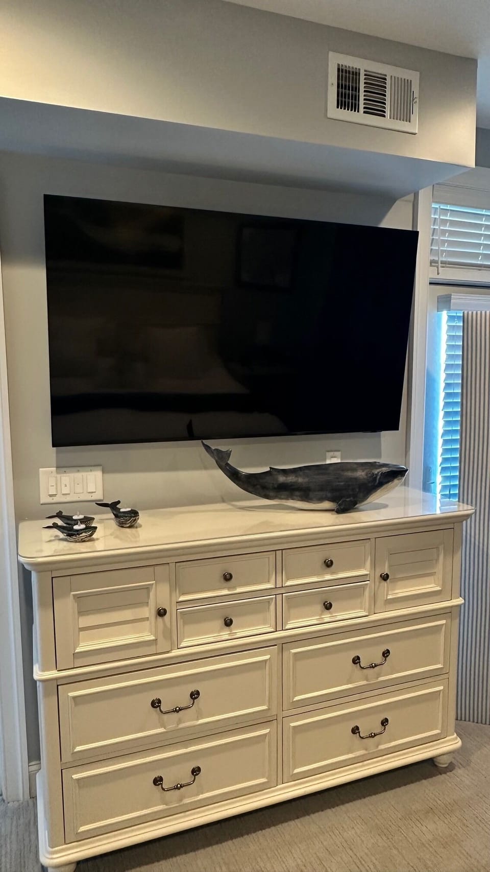 New for 26 65" smart 4k tv in the primary.