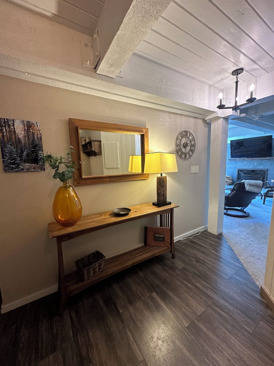 Entryway table.