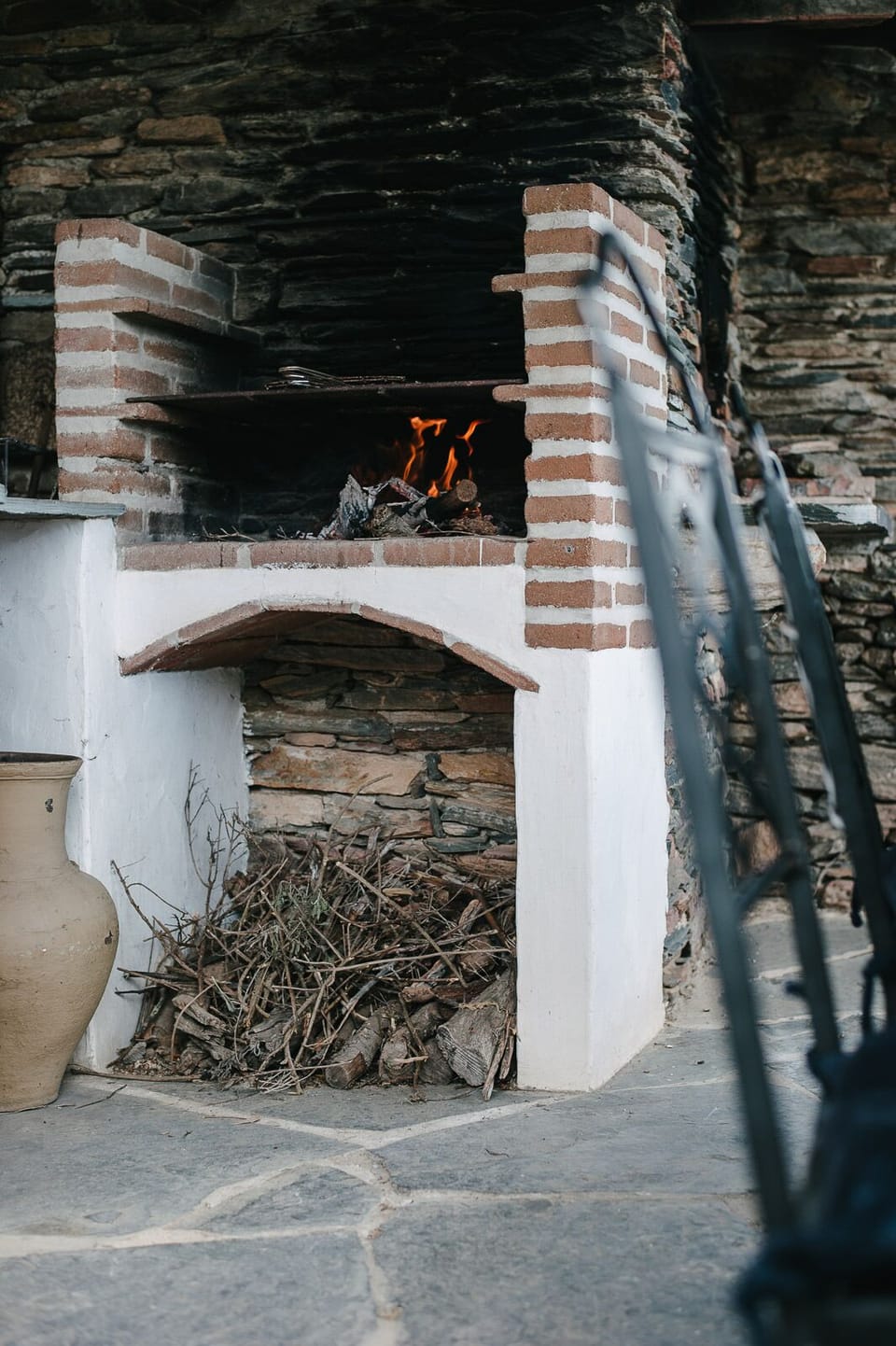 Pátio churrasqueira