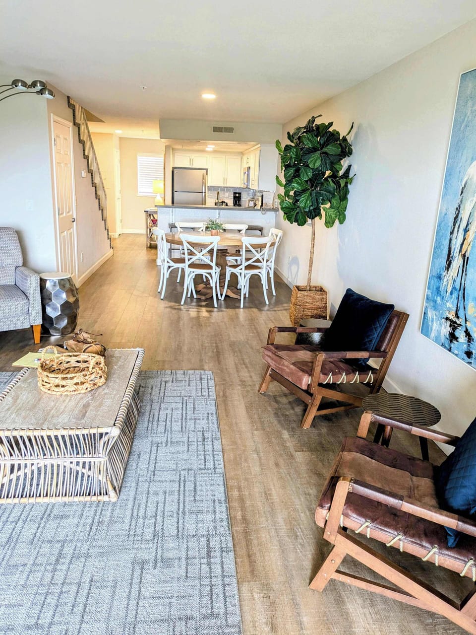 Living Room to Kitchen View 